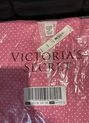 Пижамный комплект 3-в-1 victoria’s secret пижама 3-piece cotton pajama set4 фото