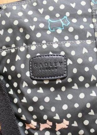 Невелика компактна месенджер сумка бренд radley london4 фото