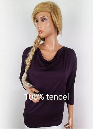 595.лаконічна блузка з високоякісного матеріалу дизайнерського бренду з швеції filippa k