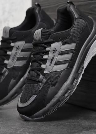 Adidas black running7 фото