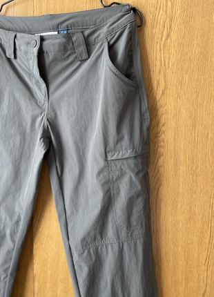 Спортивные женские mountain warehouse charcoal trek stretch trousers брюки5 фото