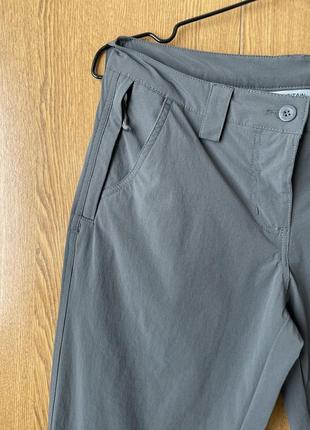 Спортивные женские mountain warehouse charcoal trek stretch trousers брюки8 фото