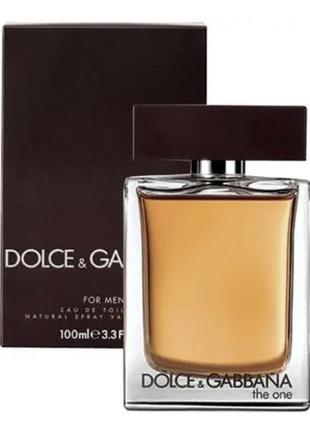 Чоловіча парфумована вода dolce & gabbana the one for men