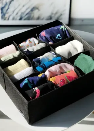 Органайзер для одягу, органайзер для білизни, органайзер в шафу 9 віділень