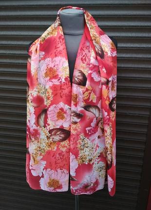 Розпродаж, шарф жіночий, весняний, легкий, 160х50 см