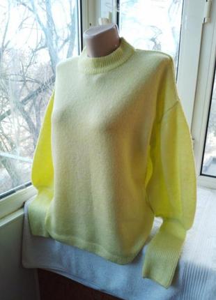 Брендовый акриловый свитер джемпер пуловер большого размера батал5 фото