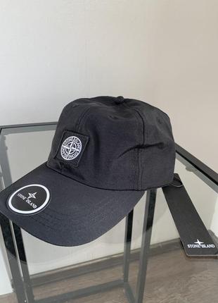 Розпродаж stone island nylon cap ® cтильна нейлонова бейсболк4 фото