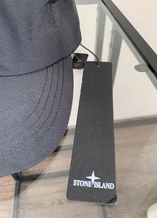 Розпродаж stone island nylon cap ® cтильна нейлонова бейсболк3 фото