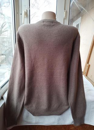 Брендовый шерстяной свитер джемпер пуловер ангора7 фото