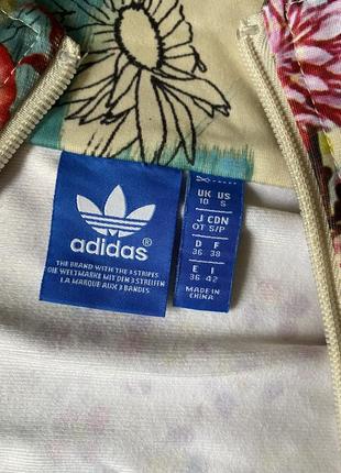 Олимпийка adidas с цветочным принтом4 фото