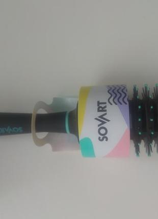 Щетка брашинг для волос продуваемая sovart2 фото