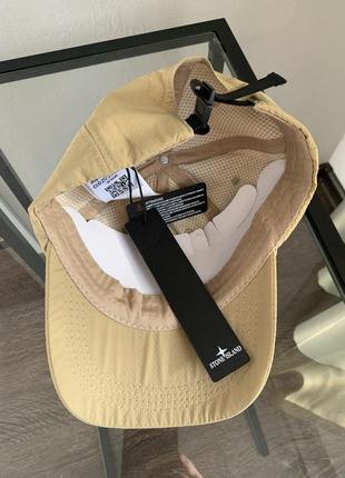 Распродажа stone island nylon cap ® cтильная нейлоновая бейсболка3 фото