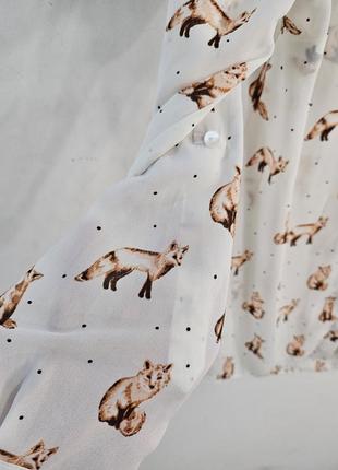 Стильная блуза в лисичках от tu6 фото