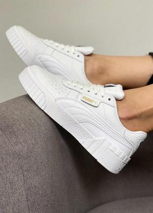 Кроссовки puma cali ∎  white1 фото