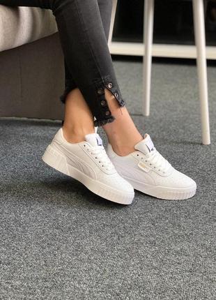 Кроссовки puma cali ∎  white4 фото