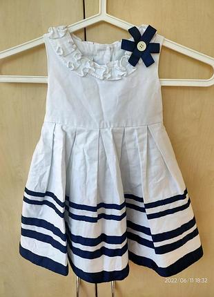 Платье нарядное 9-12 мес. jasper conran