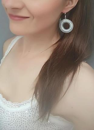 Плетеные серьги ′emira′