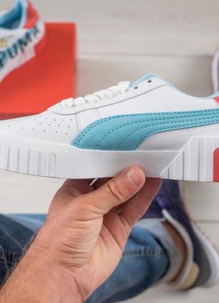 Кроссовки женские puma cali multicolour3 фото