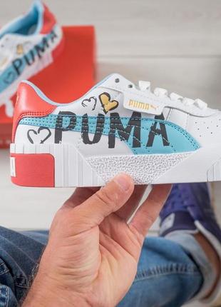 Кроссовки женские puma cali multicolour