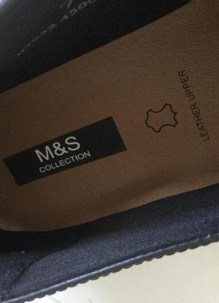 Marks &amp; spenser, новые кожаные туфли серии комфорт известного английского бренда8 фото