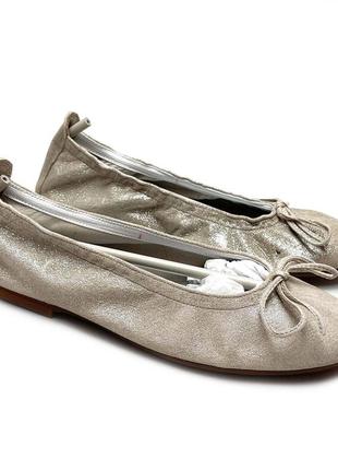 Кожаные балетки clic (испания)