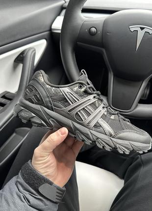 Чоловічі спортивні кросівки asics gel-sonoma 15-50 / асікс гель сонома чорні / чоловіче демісезонне взуття на весну, літо, осінь