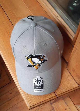 Бейсболка кепка pittsburgh penguins (usa) nhl nba mlb nfl new era3 фото