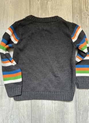 Стильний дитячий светр монстри2 фото