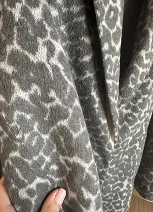 Пальто леопардове в стилі zara xs4 фото