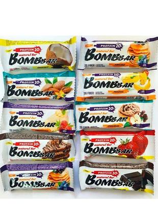 Bombbar fitkit fitparad protein bar протеиновое печенье батончики