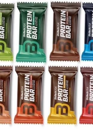 Biotech protein bar протеїнові батончики