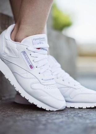 Кросівки жіночі reebok білі2 фото