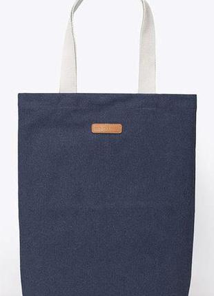 Жіноча котонова сумка-шопер 13l ucon finn bag синя