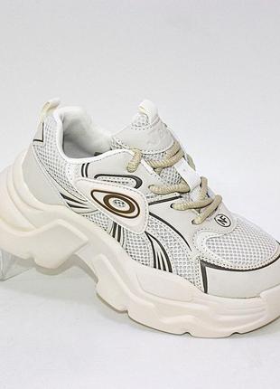 Кроссовки 112186 эко-кожа/нейлоновая сетка весна-лето