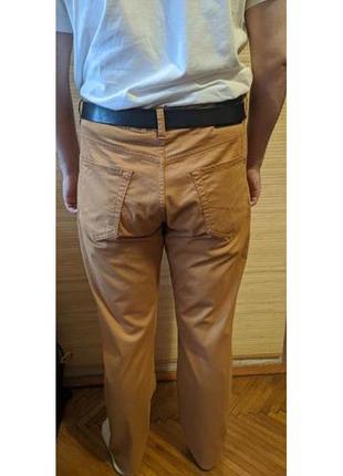 Джинси, штани чоловічі, колір карамельні pierre cardin2 фото