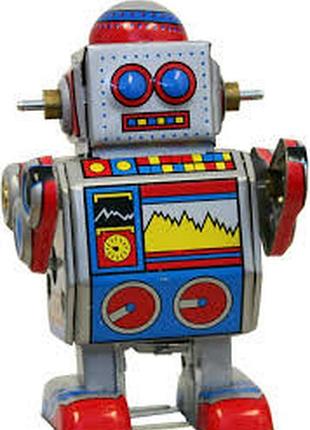 Механический робот, заводной робот