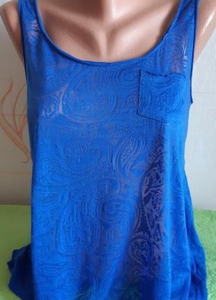 Лёгкая яркая футболка майка h&m, made in cambodia, 💯 оригинал, молниеносная отправка 🚀⚡1 фото