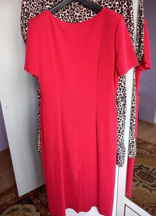 Шикарне  фірмове плаття сукня міді гофре тканина купро6 фото