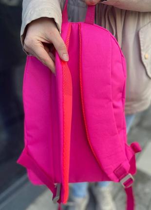 Рюкзак детский, женский с фламинго, розовый2 фото