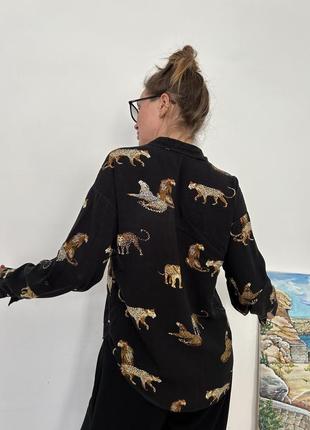 Рубашка с леопардами free woman2 фото
