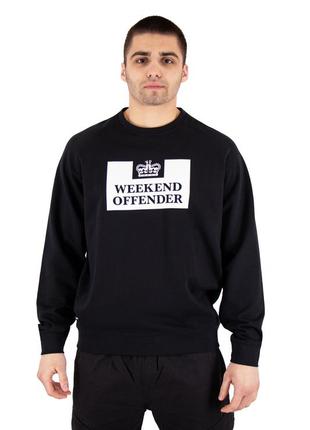 Світшот weekend offender penitentiary sweatshirt n370 black