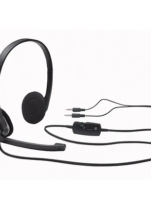 Навушники з мікрофоном logitech clear chat.