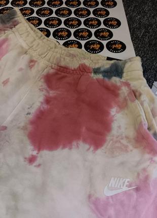 Оригинальн!!! шорты nike tie dye frenck terry