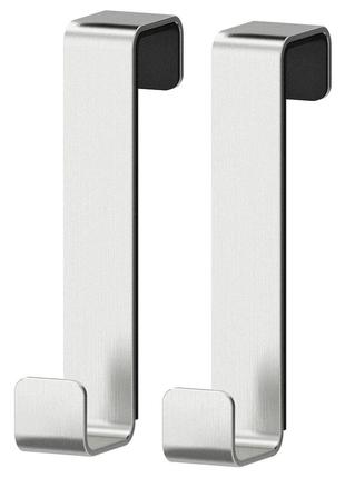 Ikea  lillangen дверні гачки 2шт, нержаіюча сталь 101.976.71