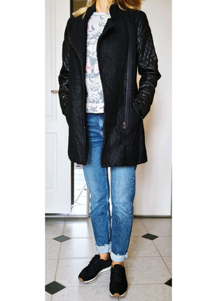 Пальто курточка жіноча чорна нова, осінь/весна, розмір м