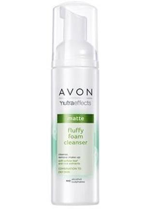 Пенка для умывания avon nutra effects matte 150 мл