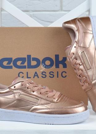Кросівки шкіряні reebok classic run рибок жіночі в'єтнам 37-41р
