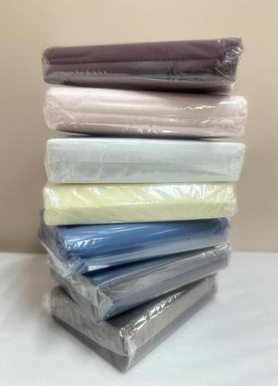 Простынь на резинке microfiber brown6 фото