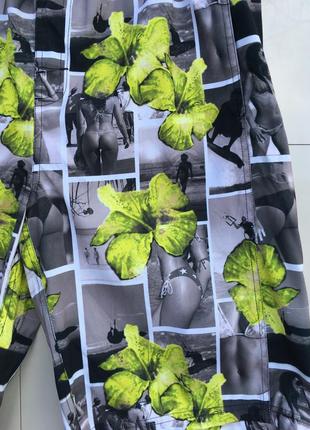 Цікаві чаловічі пляжні шорти для плавання з карманами xl оригінал