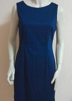 Шикарное темно - синее платье мини футляр на подкладке gant, 💯 оригинал5 фото